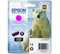 Epson original ink C13T26334022, T263340, 26XL, magenta, 9,7ml, Epson Expression Premium XP-800, XP-700, XP-600
