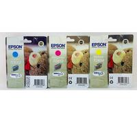 Epson Teddybear Multipack "Ourson" (T0615) - Encres DURABrite Ultra N, C, M, J