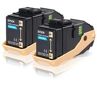 Epson Pack 2 toners cyan AL-C9300N (2 x 7 500 pages)