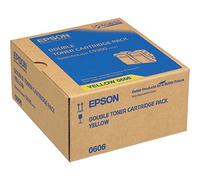 Epson Pack 2 toners jaune AL-C9300N (2 x 7 500 pages)