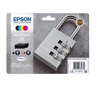 Epson Padlock Multipack 4-colours 35 DURABrite Ultra Ink, Rendement standard, Encre à pigments, 16,1 ml, 9,1 ml, 4 pièce(s), Multi pack C13T35864020