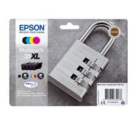 Epson Padlock Multipack 4-colours 35XL DURABrite Ultra Ink, Rendement élevé (XL), Noir, Cyan, Magenta, Jaune, Encre à pigments, 41,2 ml, 20,3 ml, 1 pi