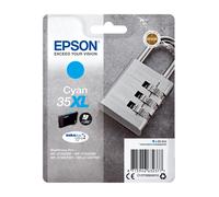 Epson Padlock Singlepack Cyan 35XL DURABrite Ultra Ink
