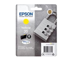 Epson Padlock Singlepack Yellow 35 DURABrite Ultra Ink