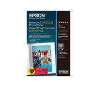 EPSON Pap Photo Premium Semi Glacé 10x15cm (50f./251g)