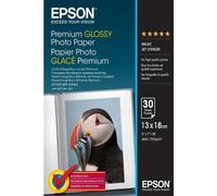 Papier photo brillant Epson Premium (130 x 180 mm), 255 g/m2, 30 feuilles