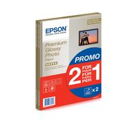 Epson Papier Photo Premium Glacé A4, 255 g/m², Pack de 30 Feuilles (2 x 15), Référence C13S042169, Compatible SureColor & Stylus Photo