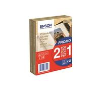 Epson Premium Glossy Photo Paper - 10x15cm - 2x 40 Feuilles