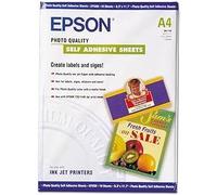 Epson Photo Quality Self Adhesive Sheets Feuilles Autocollantes, taille unique