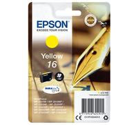 Epson Cartouche d'encre 16 C13T16244022 - Jaune 3,1 ml DURABrite Ultra - Original - 165 pages