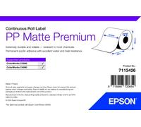 Epson Étiquettes continues Premium – Rouleau 5,1 cm x 29 m – PP mat adhésif permanent – 7113426