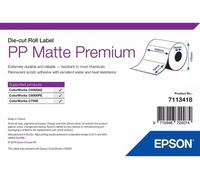 Epson PP Matte Label Premium, Die-cut Roll, 102mm x 76mm, 1570 Labels