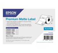 Epson Premium Matte Label - Die-cut Roll: 76mm x 51mm, 650 labels