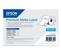 Epson Premium - Étiquettes en forme découpée - mat - 265 étiquette(s) - 76 x 127 mm