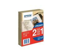 Epson Premium Glossy Photo Paper BOGOF Brillant 100 x 150 mm 255 g-m² 40 feuille(s) papier photo (pack de 2) pour Expression¿