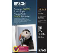 Epson Premium Glossy Photo Paper - Brillant - 130 x 180 mm - 255 g/m² - 30 feuilles papier photo - pour EcoTank ET-2650, 2710, 2712, 2714, 2715, 2720, 2721, 2726, 2750, 2751, 2756, 4700, 4750