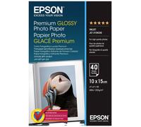 Epson Premium Glossy Photo Paper - 10x15cm - 40 Feuilles