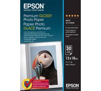 Epson Premium Glossy Photo Paper C13S042154 Papier photo 13 x 18 cm 255 g/m² 30 feuille(s) ultra-brillant