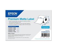 Epson Premium - Mat - Rouleau (10,2 cm x 35 m) 1 rouleau(x) papier continu pour étiquette - pour Epson TM-C3400-LT; ColorWorks CW-C4000E (BK), CW-C4000E (MK); TM C3400, C3400BK, C3500