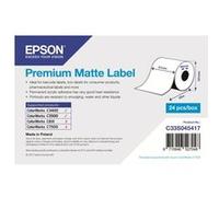Epson Premium - Mat - Rouleau (5,1 cm x 35 m) 1 rouleau(x) papier continu pour étiquette - pour Epson TM-C3400-LT; ColorWorks CW-C4000E (BK), CW-C4000E (MK); TM C3400, C3400BK, C3500 G