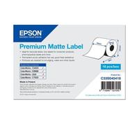 Epson Premium - Mat - Rouleau (7,6 cm x 35 m) 1 rouleau(x) papier continu pour étiquette - pour Epson TM-C3400-LT; ColorWorks CW-C4000E (BK), CW-C4000E (MK); TM C3400, C3400BK, C3500