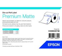 Epson Premium Matte rouleau, étiquettes découpées 210 mm x 297 mm ( 200 étiquettes )