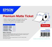 Epson Premium Matte Ticket Roll, 80 mm x 50 m