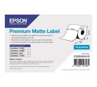Epson Rouleau adhesif continu Premium Matte 102mm x 35 mm pour TM-C3400