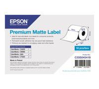 Epson Premium - papier continu pour étiquette - 1 rouleau(x) - Rouleau (7,6 cm x 35 m) - C33S045418