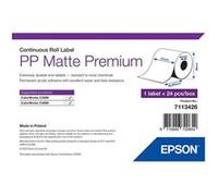Epson Étiquettes continues Premium – Rouleau 5,1 cm x 29 m – PP mat adhésif permanent – 7113426