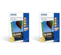 Epson Premium Semigloss Photo Paper - Papier Semi-Brillant A4-20 Feuilles (Lot de 2)