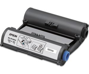 Epson RC-R1WNA - Ruban encreur Blanc 50-100 mm x 30 m
