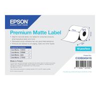 Epson Premium - papier continu pour étiquette - mat - 1 rouleau(x) - Rouleau (7,6 cm x 35 m)