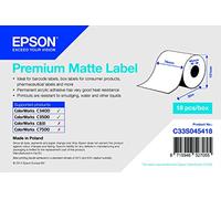 Epson Rouleau adhesif continu Premium Matte 76mm x 35 mm pour TM-C3400