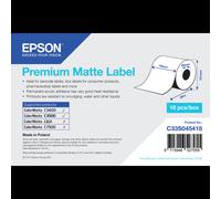 Epson Rouleau adhésif continu Premium Matte 76mm x 35mm encre DURABrite Ultra pour imprimante TM-C3400