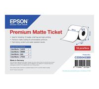 Epson Rouleau d'étiquettes Premium Matte 80mm x 50mm pour TM-C3400