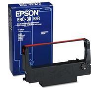 Epson Ruban d'impression ERC-38 pour TM300A 300B Noir/rouge