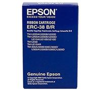 Epson Ruban erc38br Noir/Rouge
