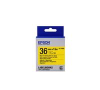 Epson Ruban magnétique pour étiqueteuse LK-7YB2 Noir/Jaune D 36 mm (1,5 m)