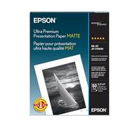 Epson S041341 Papier de présentation Ultra Premium Mat 8,5 x 11 pouces 50 feuilles)