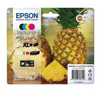 Epson 604XL cartouche d'encre 4 pièce(s) Original Rendement élevé (XL) Noir, Cyan, Magenta, Jaune