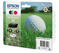 Epson Golf ball Multipack 4-colours 34 DURABrite Ultra Ink