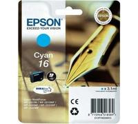 Epson Série Stylo Et Mots Croisés 16 Cyan Cartouche D'Encre Originale