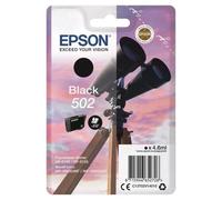 Epson Singlepack Black 502 Ink - Cartouches d'encre (originale, pigmentée, noire, Epson, 1 pièce, jet d'encre), standard