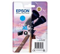 Epson Singlepack Cyan 502XL Ink, Rendement élevé (XL), 6,4 ml, 470 pages, 1 pièce(s) C13T02W24020