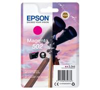 Epson Singlepack Magenta 502 Ink, Rendement standard, Magenta, Encre à pigments, 3,3 ml, 1 pièce(s), 165 pages C13T02V34020