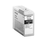 EPSON Singlepack Matte Black T85080N UltraChrome HD ink 80ml
