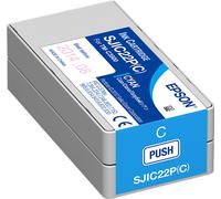 Epson SJIC22P(C): Ink cartridge for ColorWorks C3500 (Cyan)