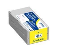 Epson SJIC22P(Y) - jaune - original - cartouche d'encre