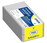 Original Epson C33S020604 / SJIC22P(Y) Cartouche d'encre jaune